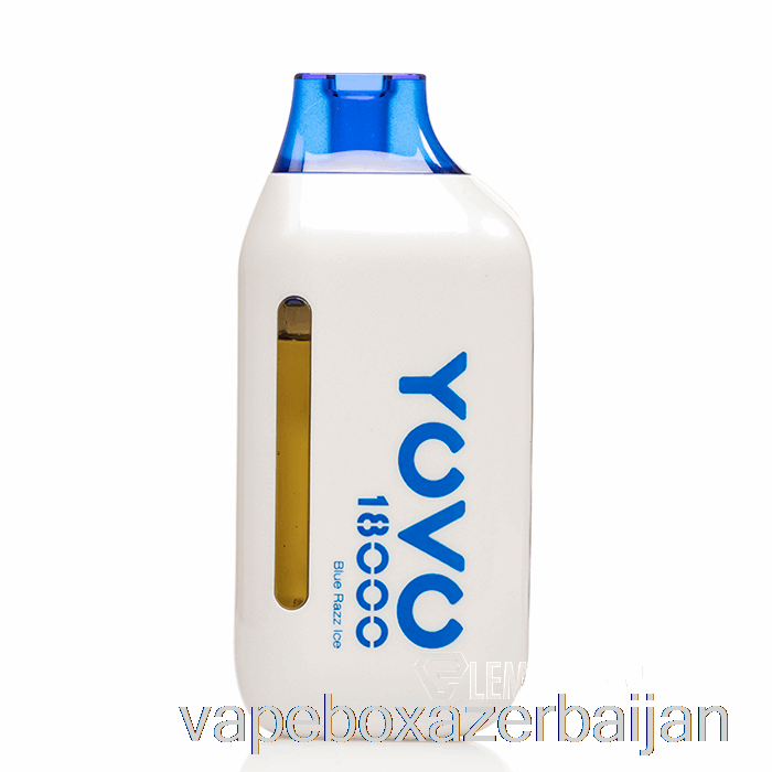 E-Juice Vape Yovo Ultra 18000 Disposable Blue Razz Ice